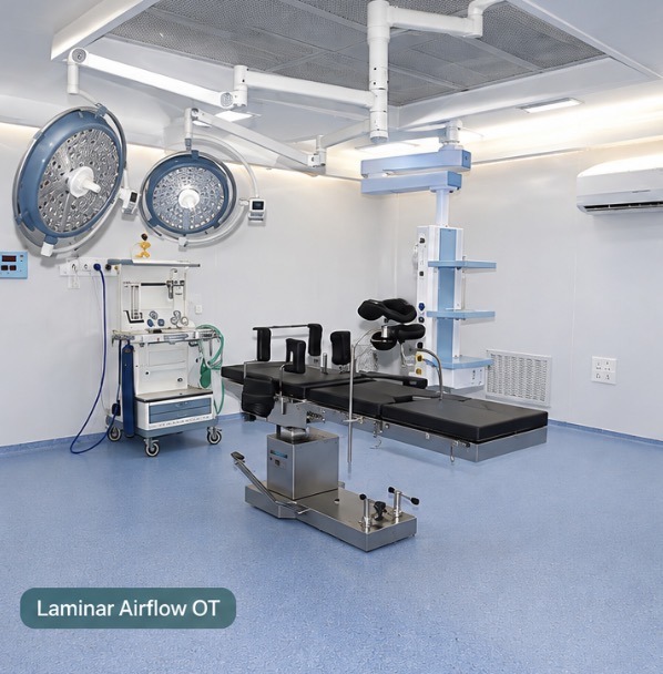 Laminar Airflow Operation Theatre