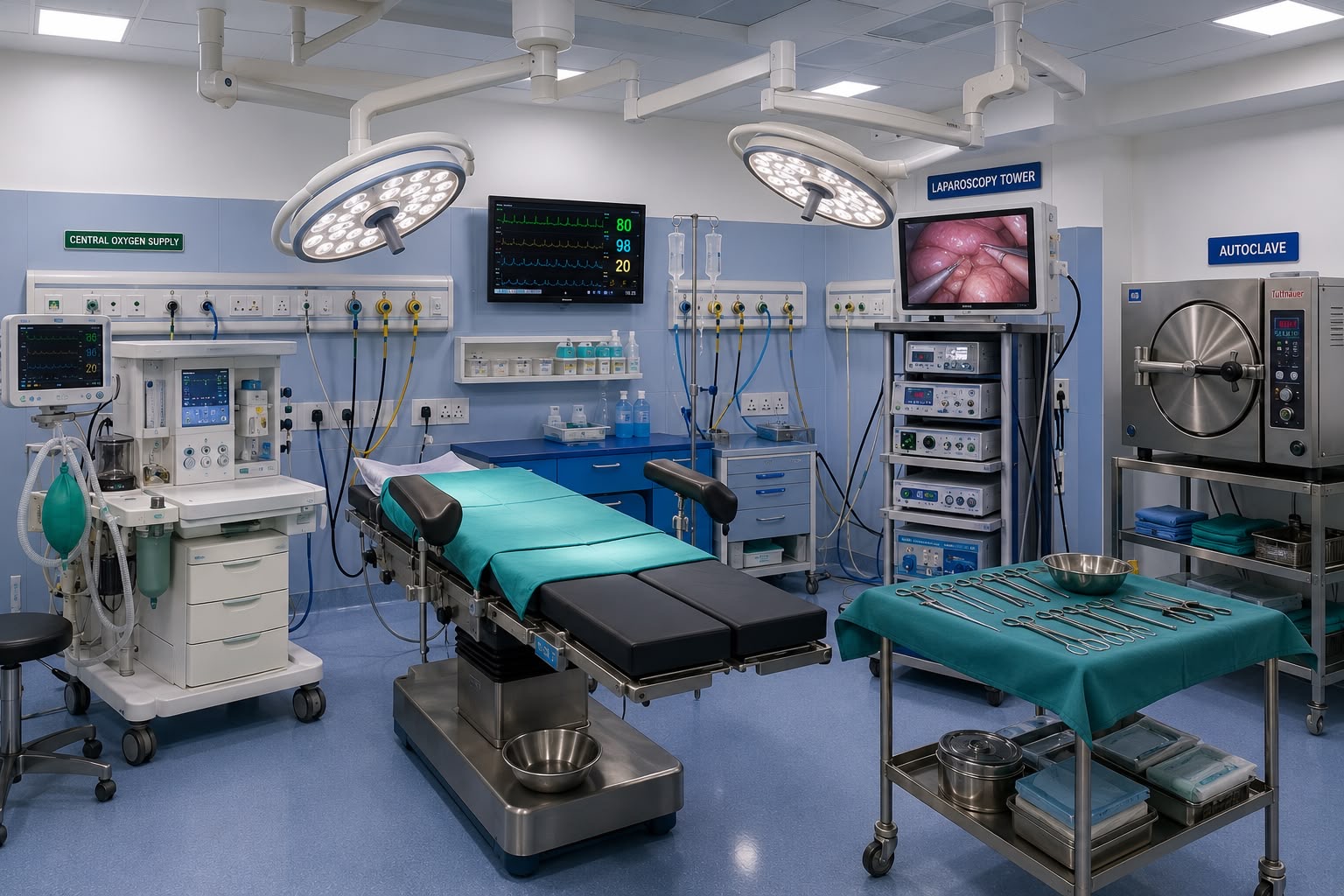 General & OBG Operation Theatre
